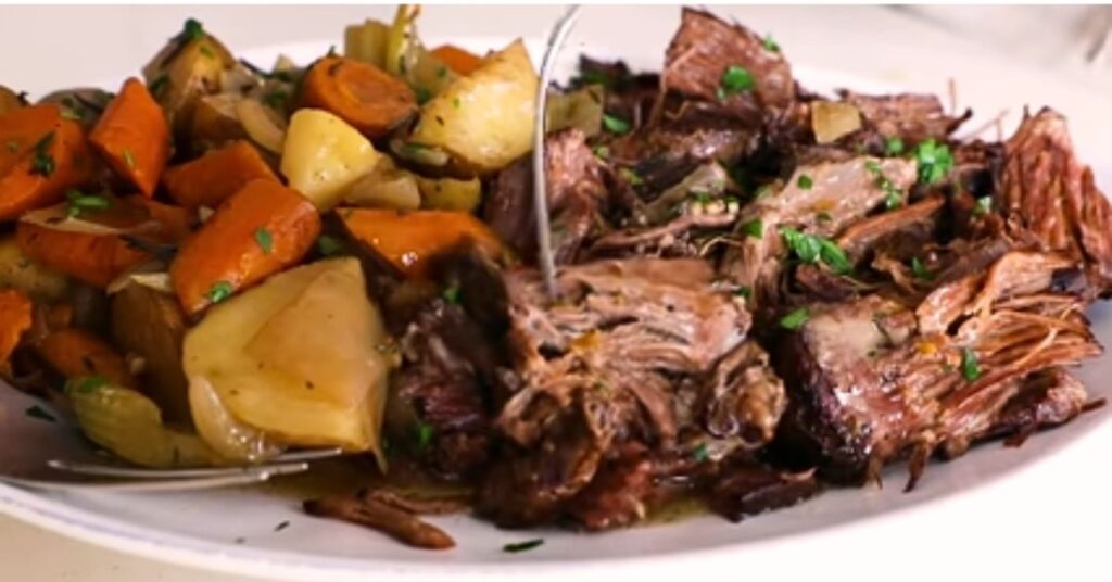 Beef Arm Roast Recipe with Vegetables,